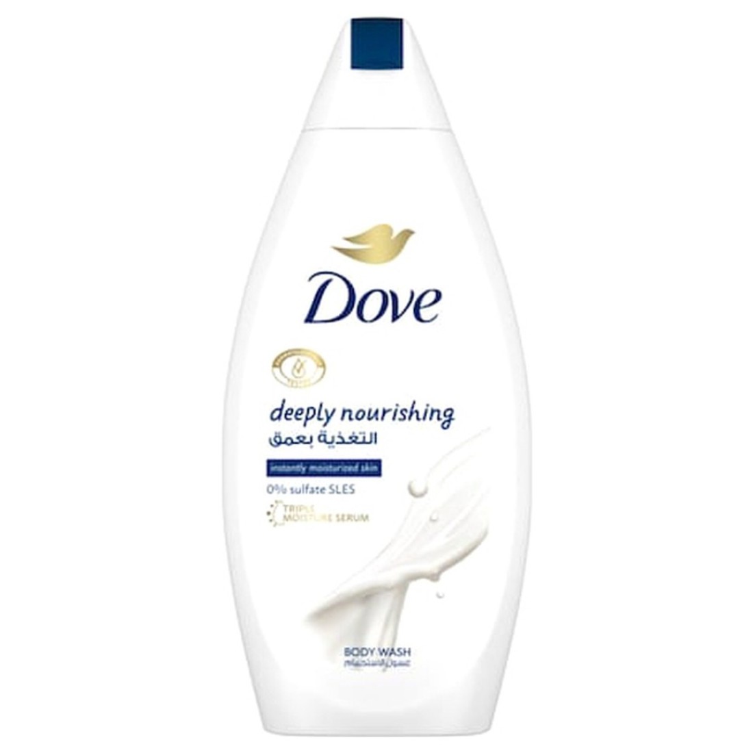 Dove Deeply Nourishing Body Wash with Care &amp; Protect Deeply Nourishing Hand Wash 750ml+250ml