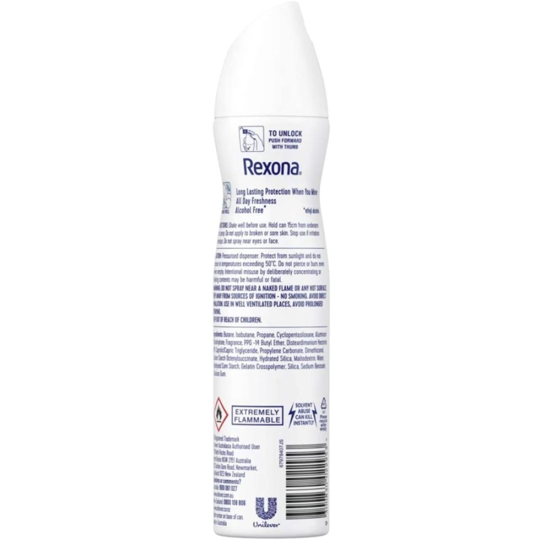 Rexona MotionSense Shower Fresh Deodorant Clear 150ml Pack of 3