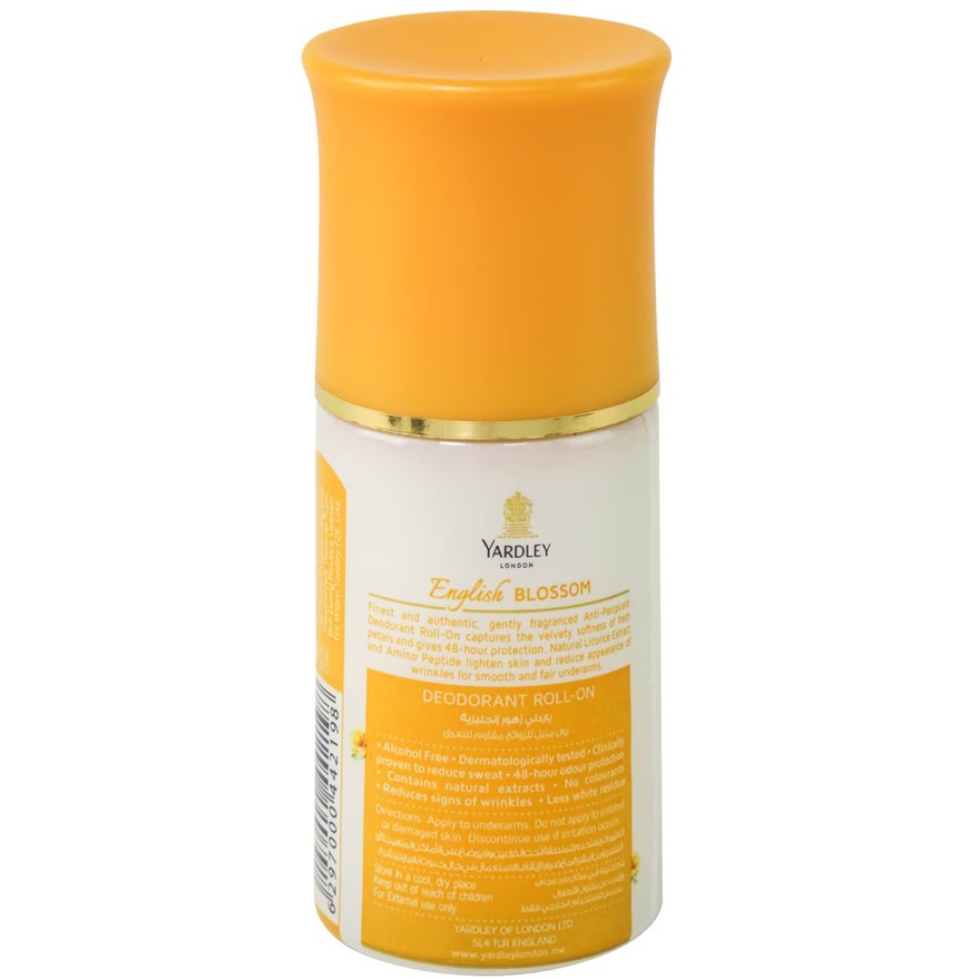 Yardley London English Blossom Deodorant Roll-On 50ml