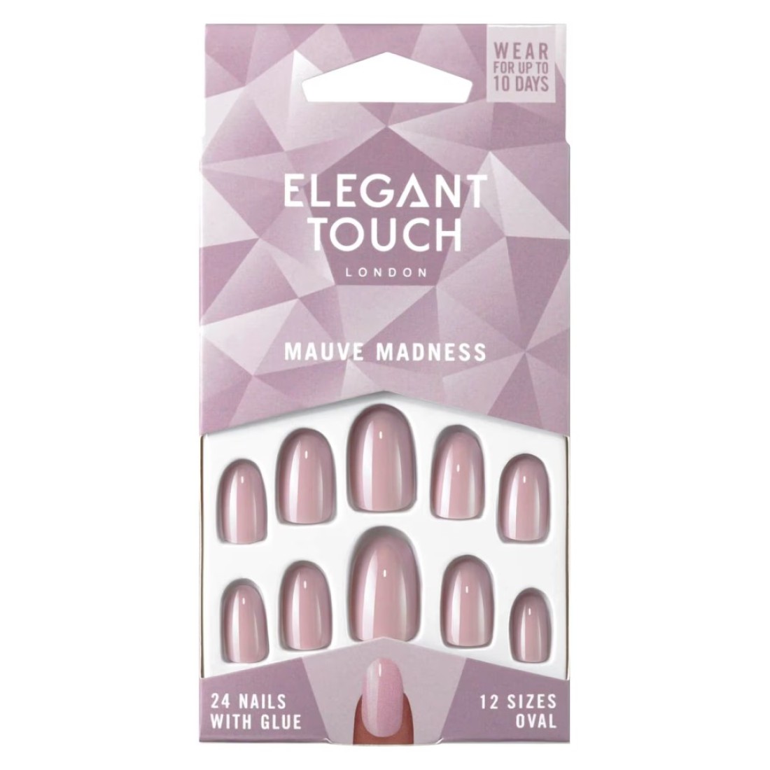 Elegant Touch False Nails Mauve Madness 24 PCS