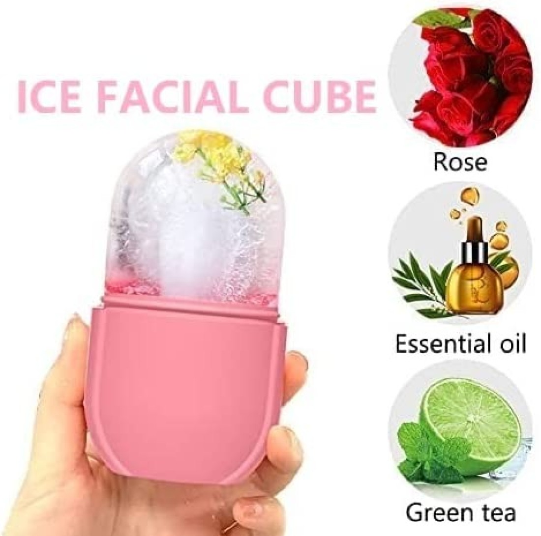 Ice Roller for Face and Body, Ice Mold for Facial Beauty, Tighten & Tone Skin & De-Puff Eye,Remove Fine Lines,Reusable Face and Eyes Massage, Ice Mold Tool for Face Beauty Gift for Women (mix colour)