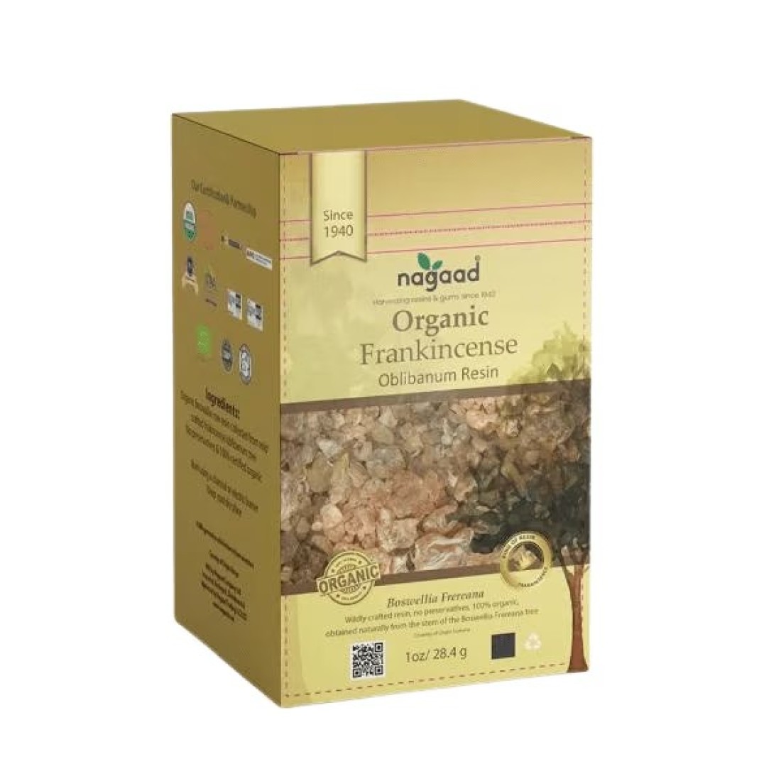 Organic Frankincense Boswellia Frereana Resin