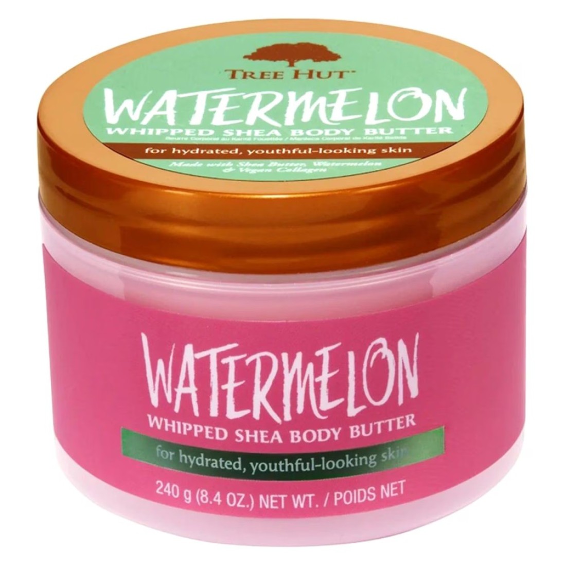 Tree Hut Watermelon Whipped Shea Body Butter White 240g