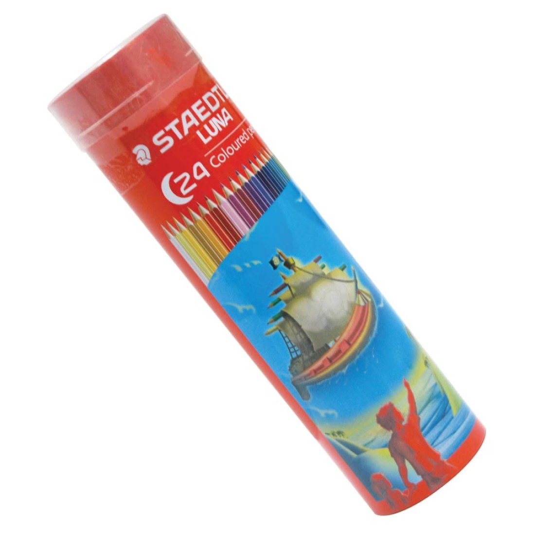 Staedtler Luna Coloured Pencil Cylinder Tube 24 PCS