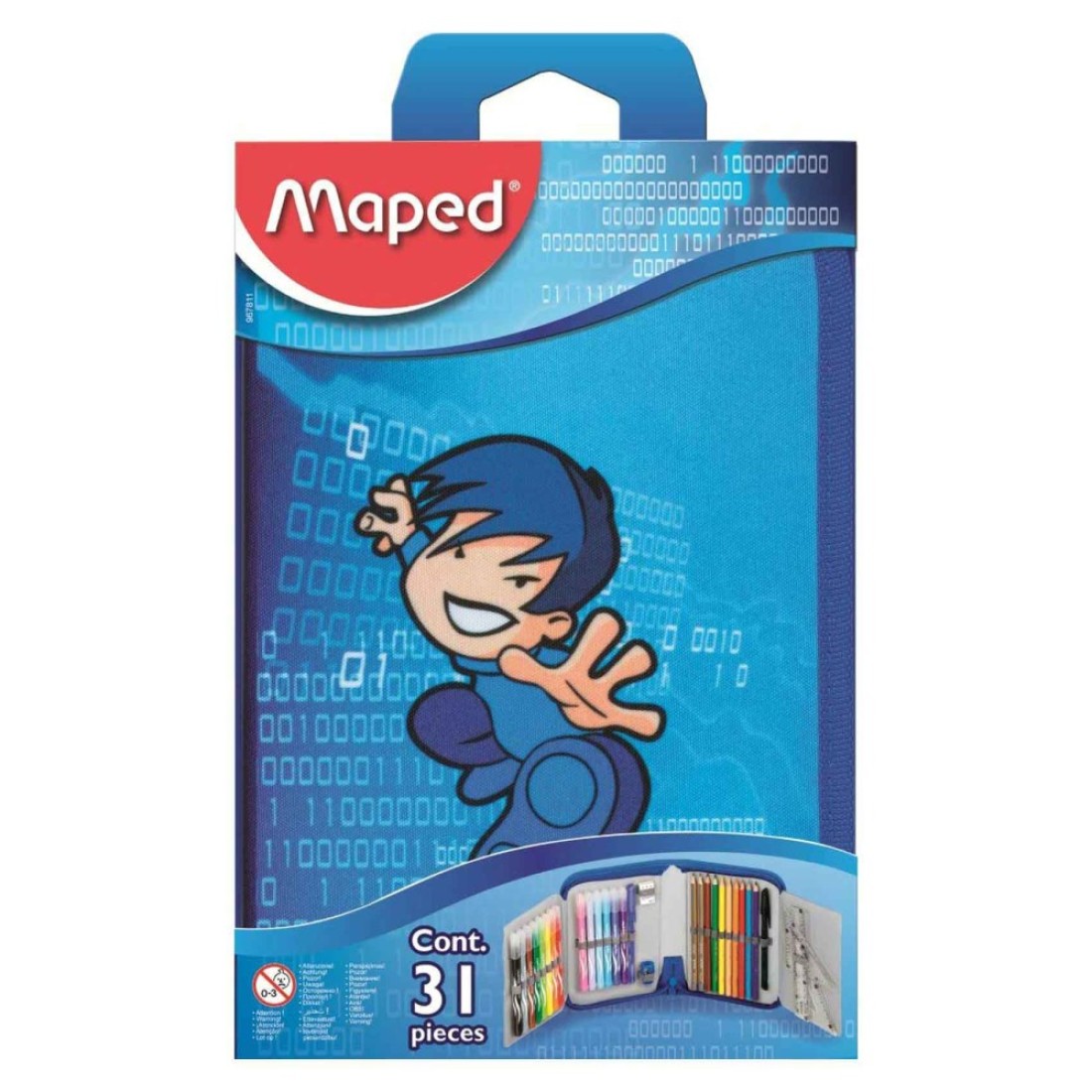 Maped Tattoo Karate School Pencil Case