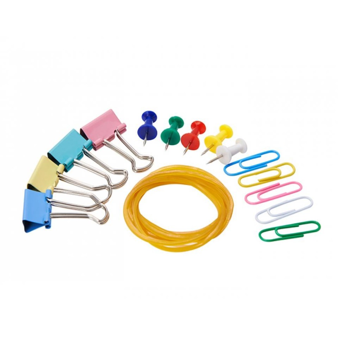 Aiwanto Stationary Set All in One Stationary Paper Pins Binder Clips Stamp Pins
