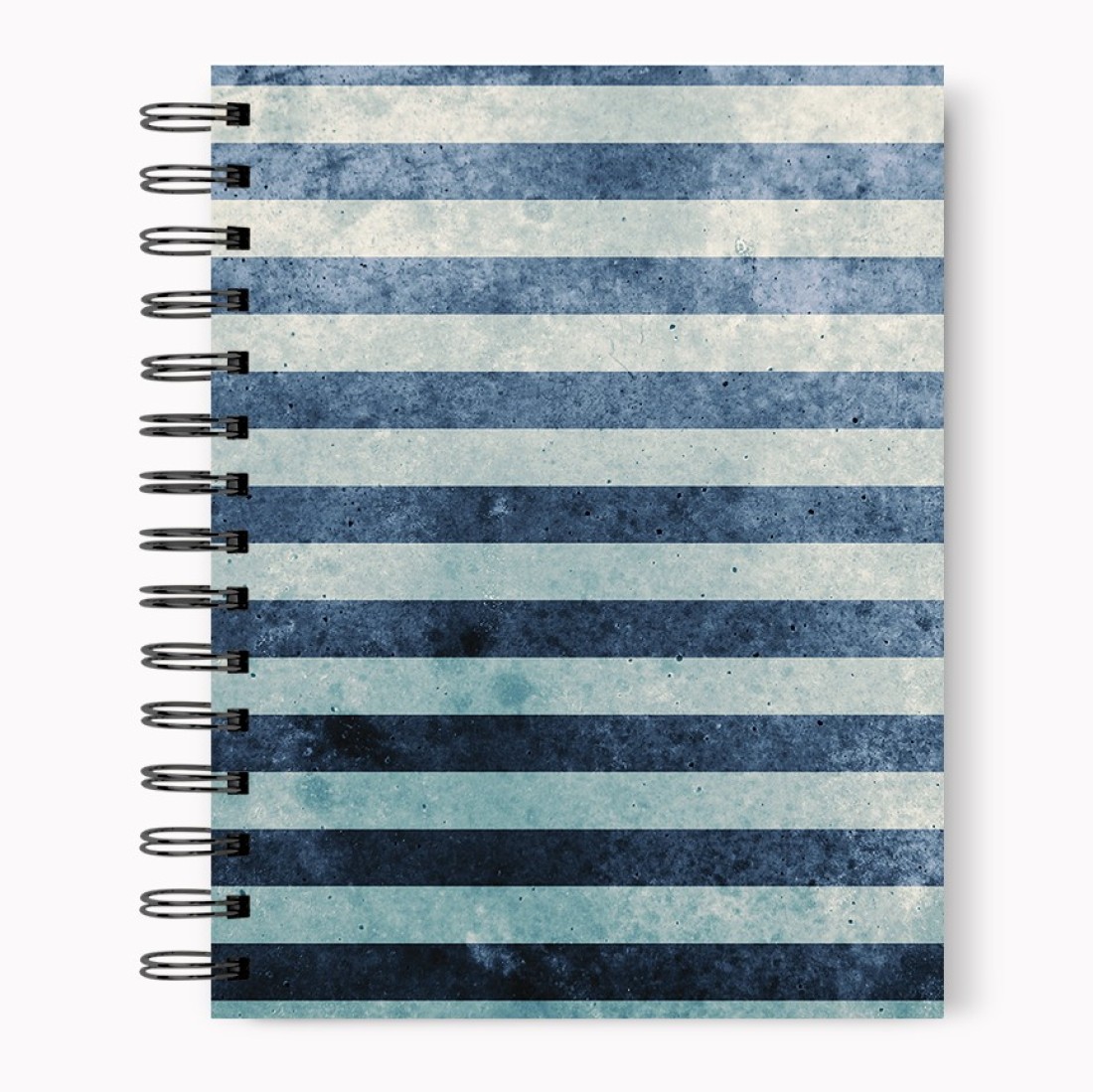 Loud Universe Spiral Notebook Blue Lanes Hard Cover Notebook with Premium High Quality Paper A5 Size