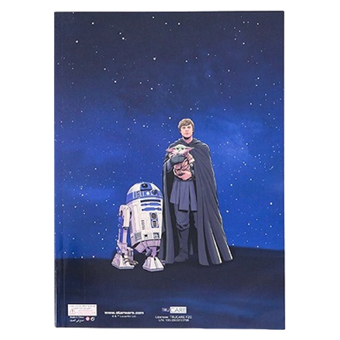 Lucas Star Wars Printed Arabic Notebook A4