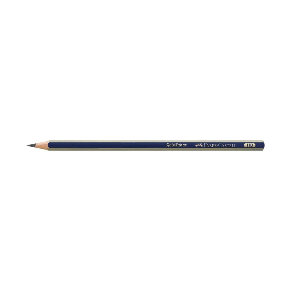 Faber-Castell Creative Studio Quality Goldfaber HB Eraser Tip Graphite Pencils 1222 Blue 48 PCS