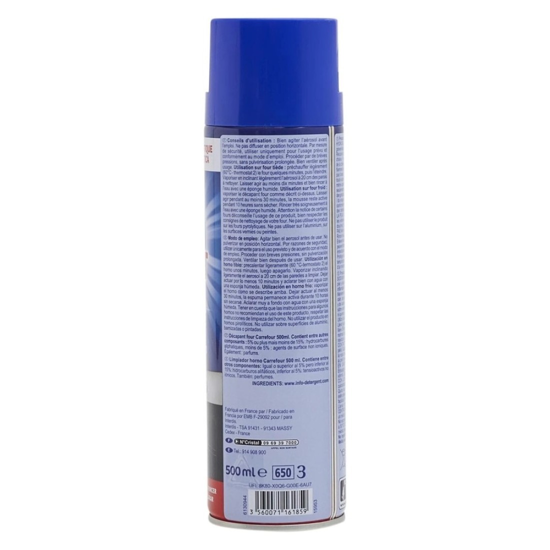 Carrefour Expert Express Oven Cleaner Caustic Soda 500ml