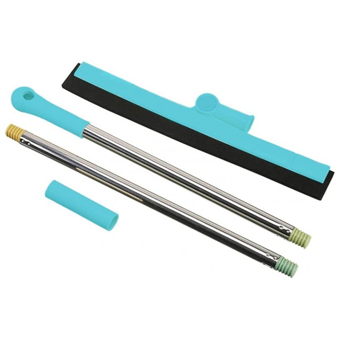 Aiwanto 2 Pack Set Cleaning Wiper and Brush Bathroom Toilet Cleaning Brush Wiper Floor Cleaning Wiper(Random Colour)