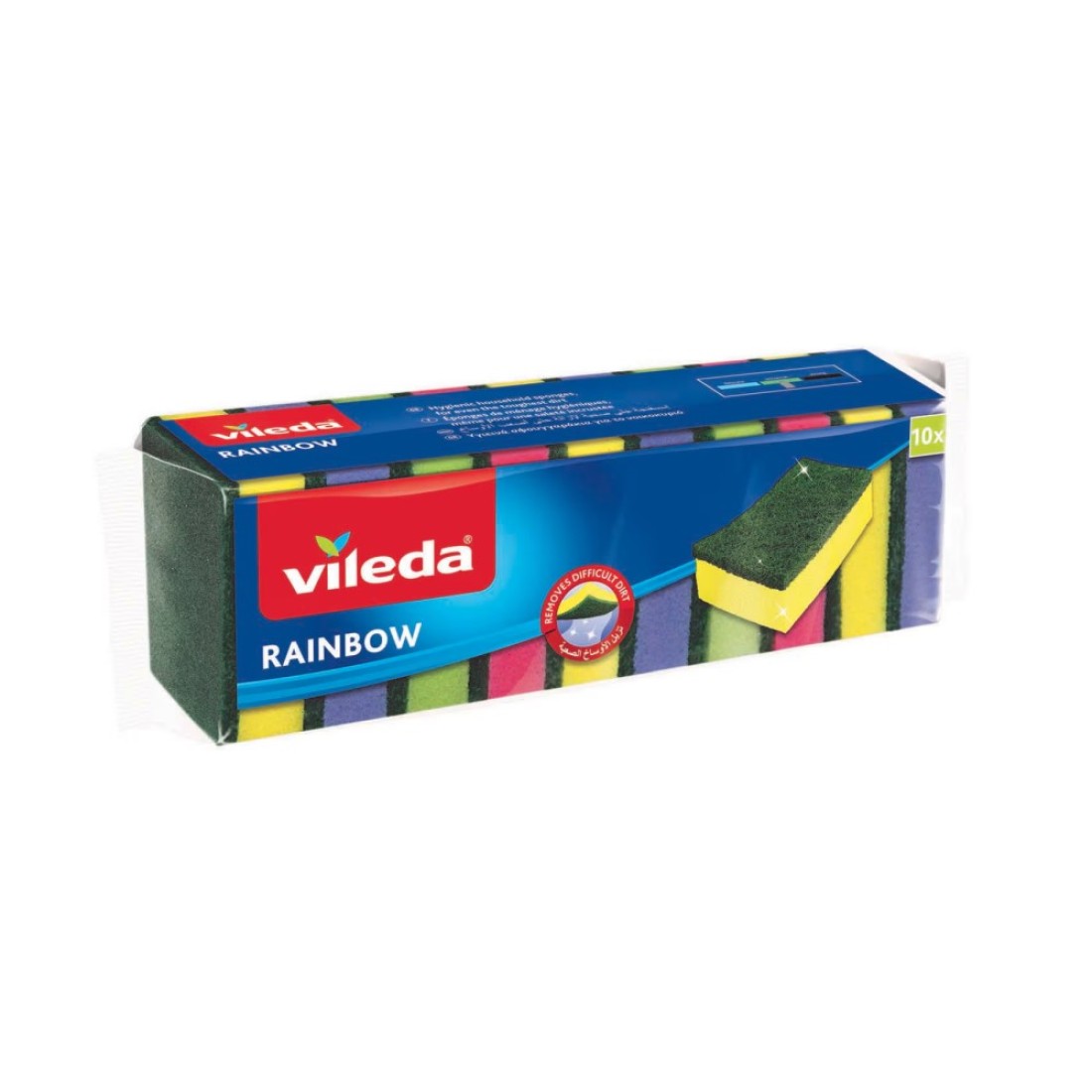 Vileda Rainbow Scourer 10 PCS