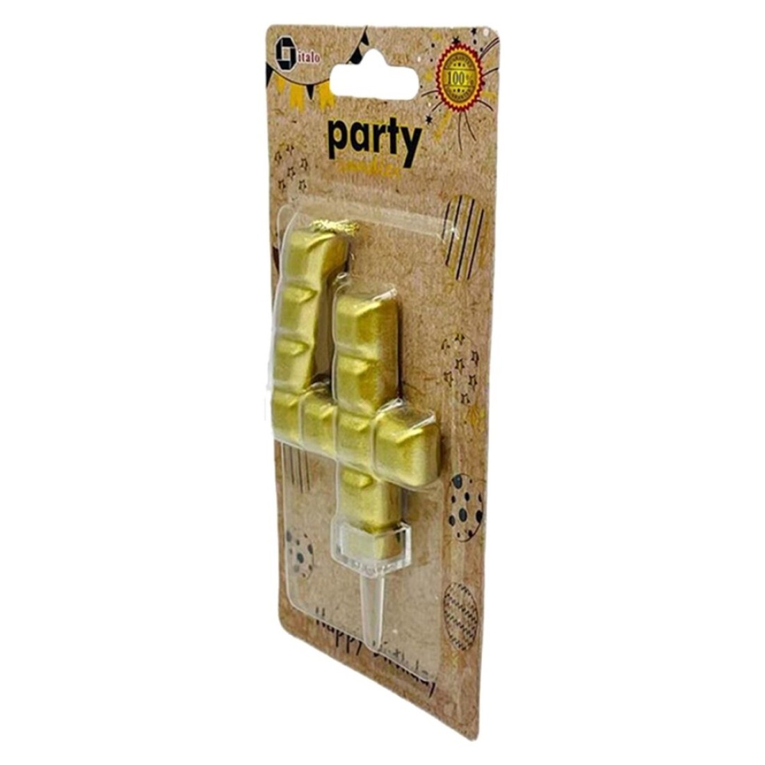 Italo Number 4 Candle YH266-4
