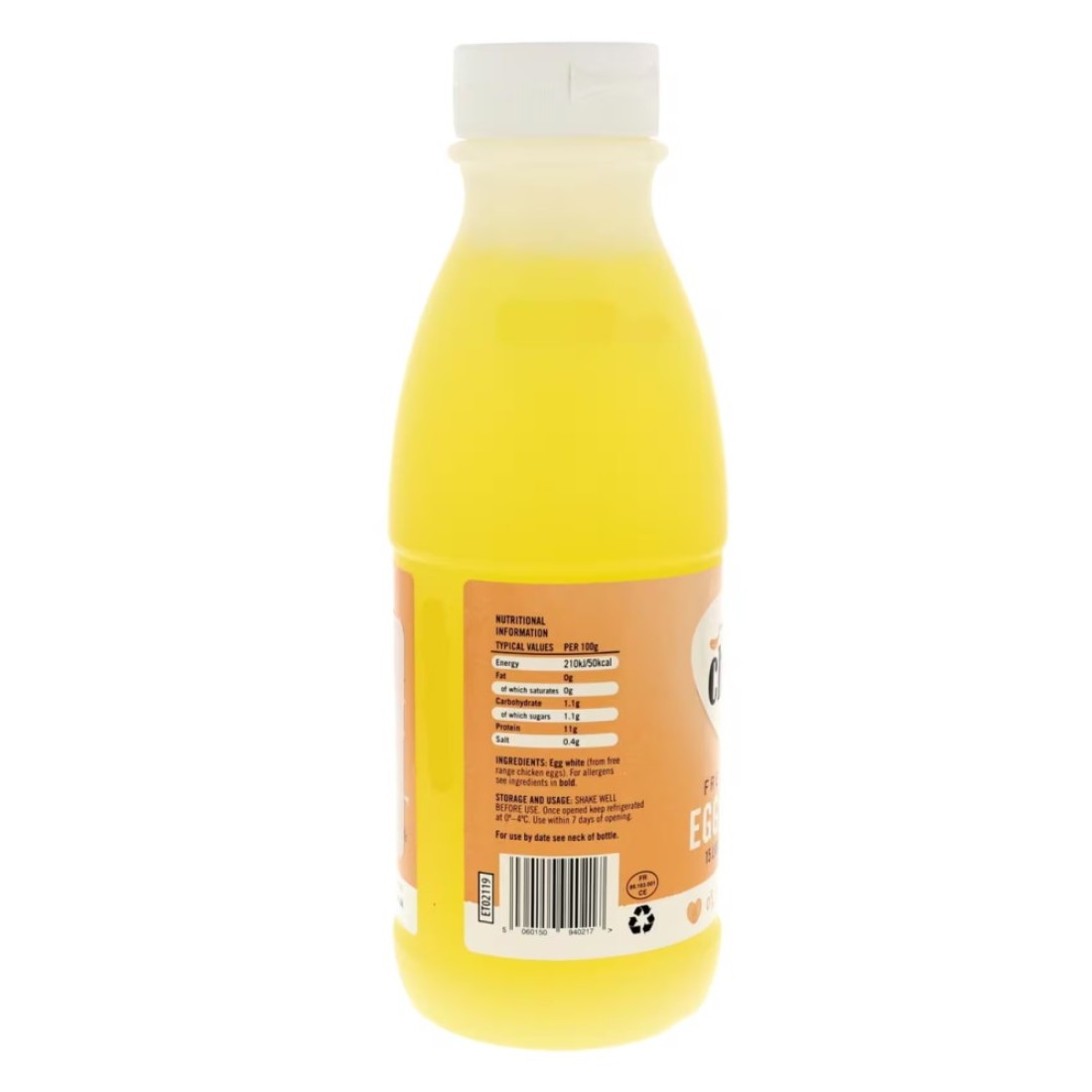Two Chicks Free Range Egg Liquid White 500g