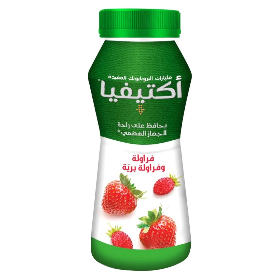 Activia Yogurt Go Strawberry And Wild Strawberry Drink 180ml