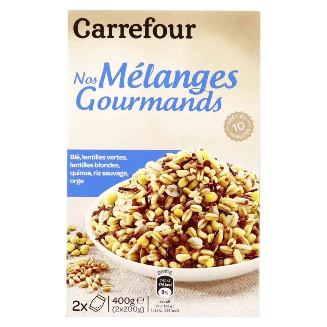 Carrefour Lentil Grains Mix 200g Pack of 2