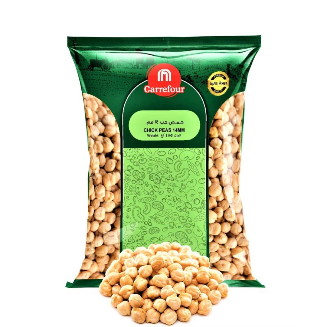 Carrefour Chick Peas 14mm 1kg