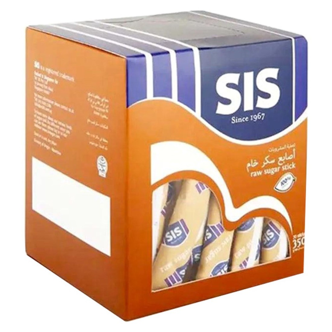 SIS Raw Sugar Sticks 350g Pack of 2
