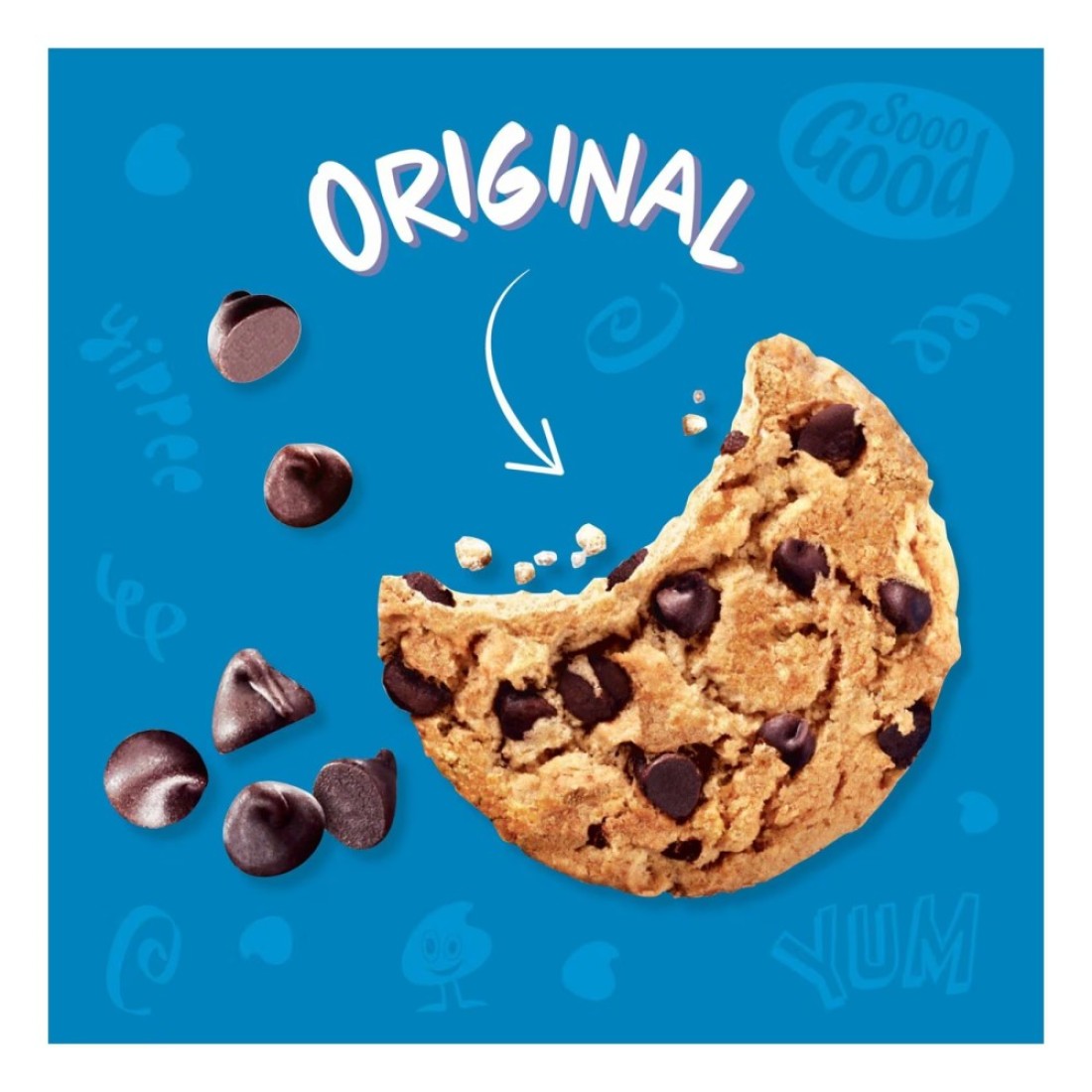 Chips Ahoy Original Chocolate Chip Cookies, 128g Pack of 3