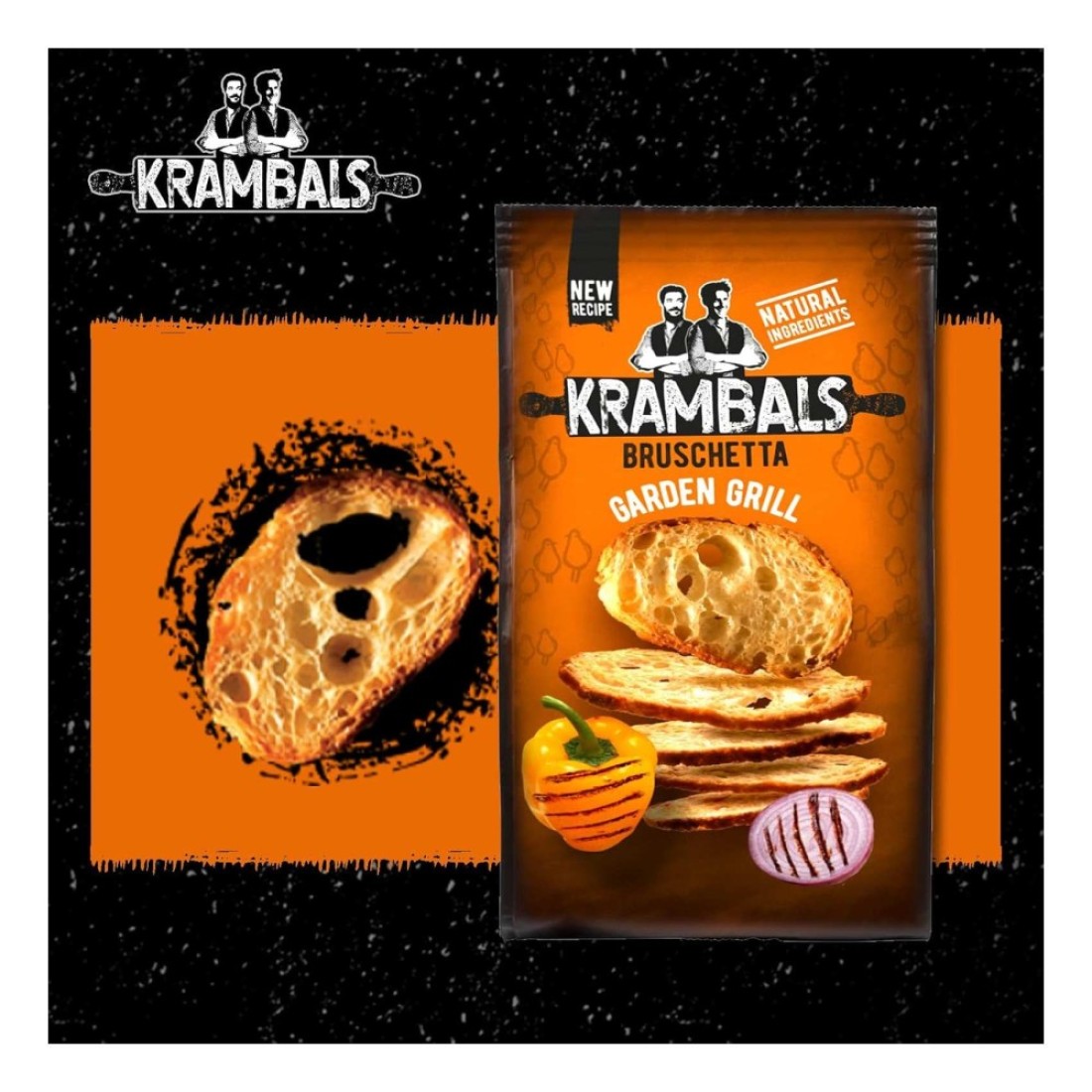 Krambals Bruschetta Garden Grill 70g