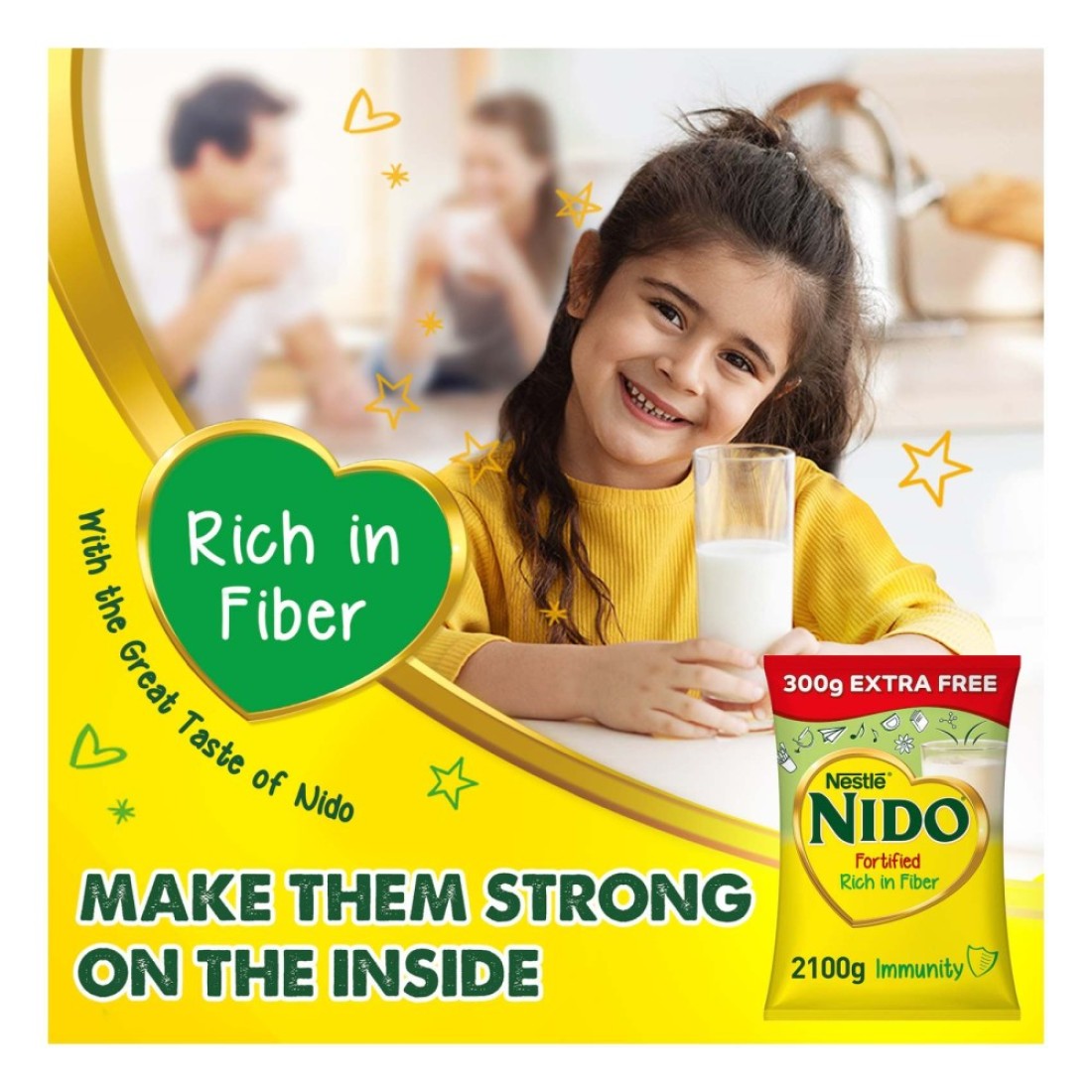 Nestle Nido Fortified Milk Powder 2.1kg