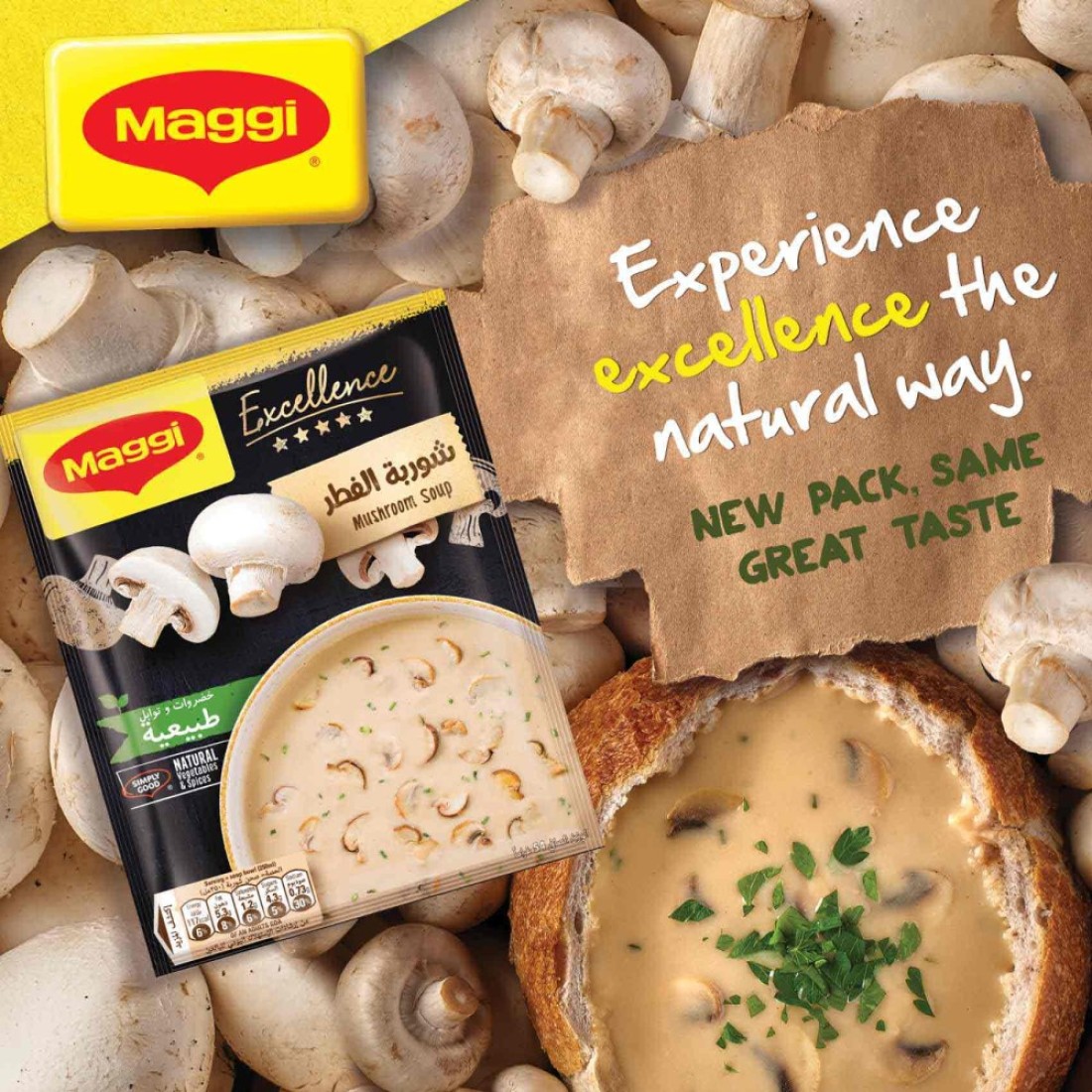 Nestle Maggi Excellence Cream of Mushroom Soup 54 g