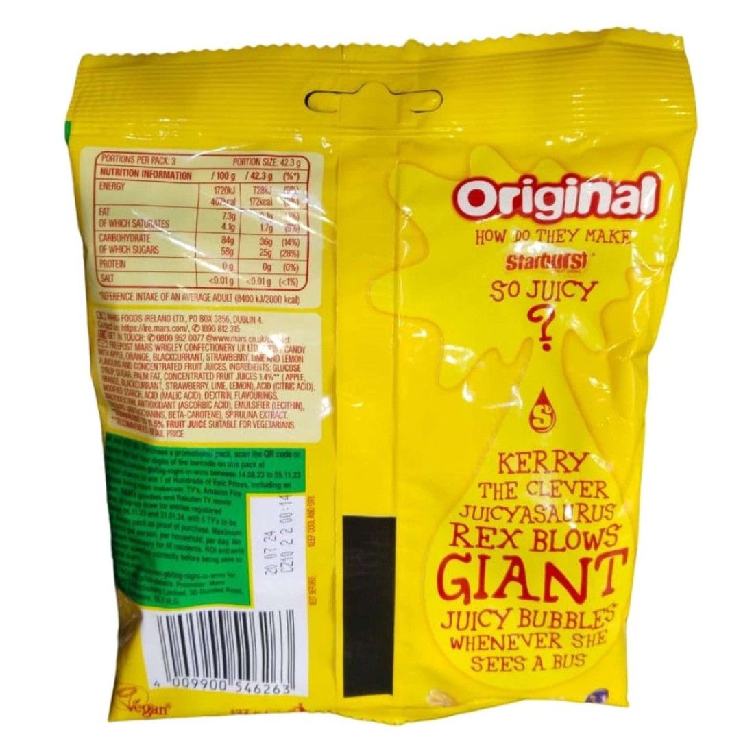 Starburst Original Fruit Chews 127g