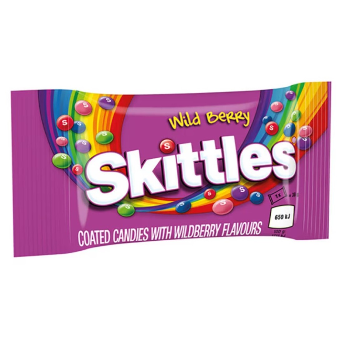 Skittles Wild Berry Dragees, 38g Pack of 14