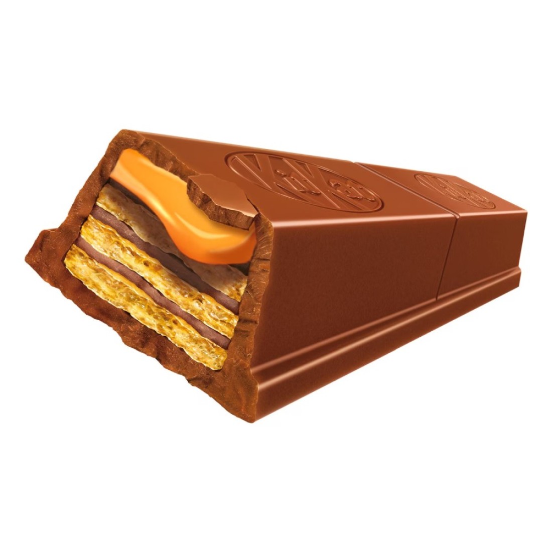 Nestle KitKat Chunky Salted Caramel Chocolate Bar, 42g Pack of 24
