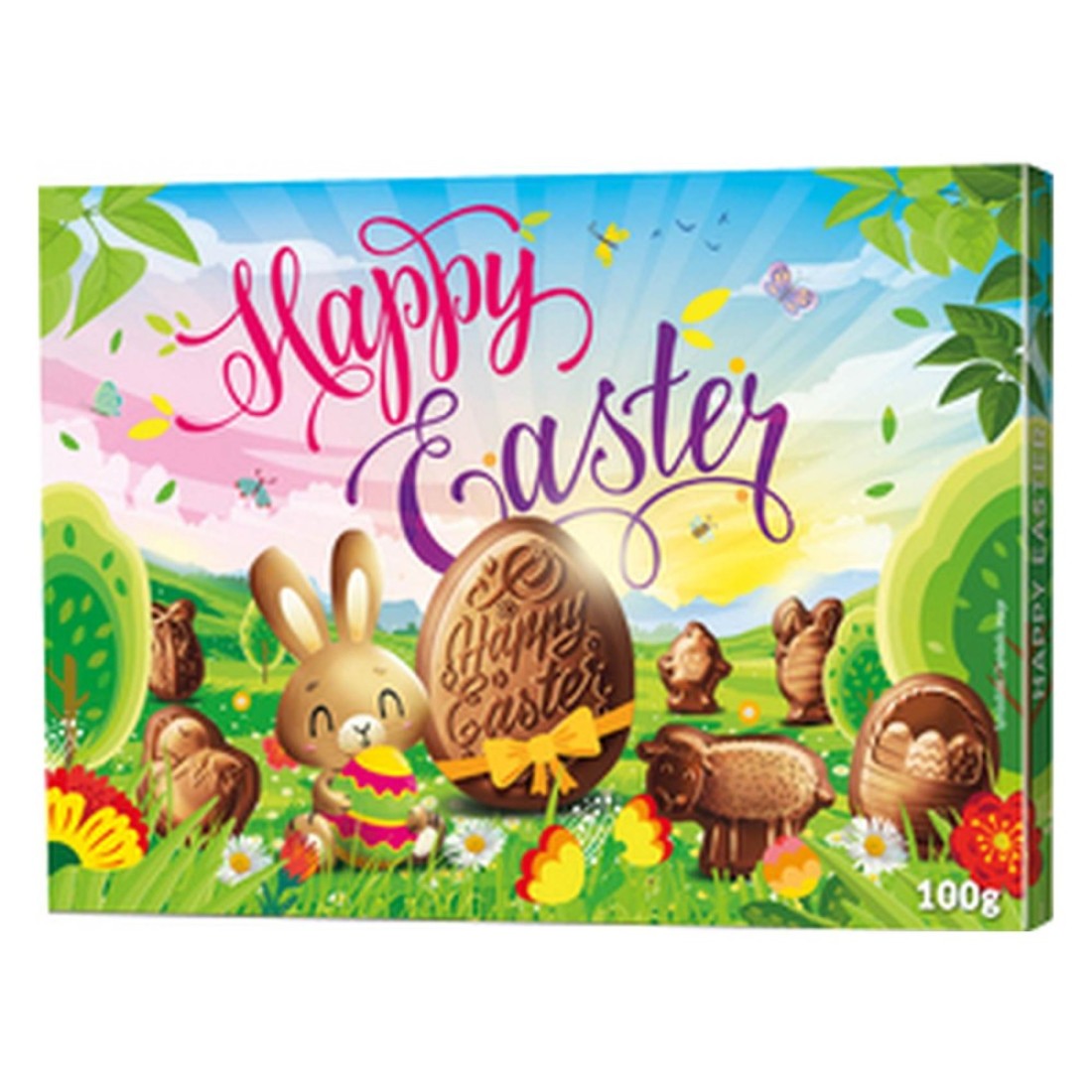 Happy Easter Milk Chocolate Pralines, 100g