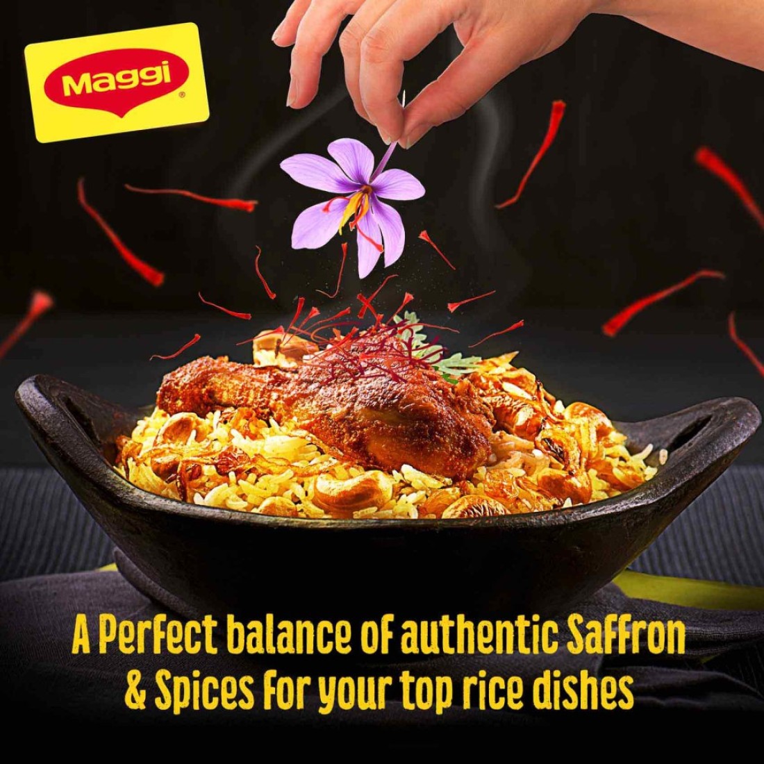 Nestle Maggi Saffron Stock Cube 20g