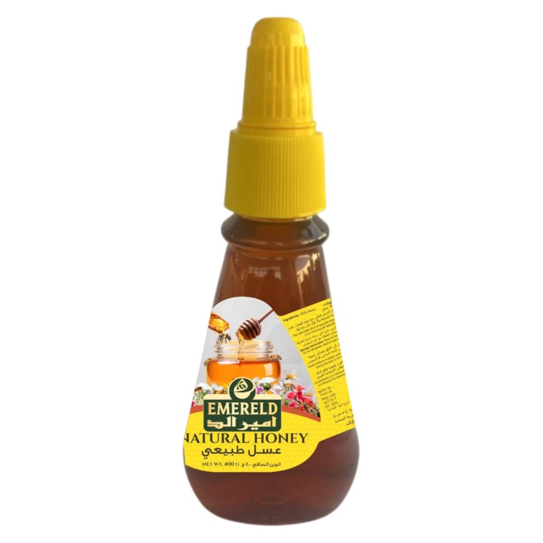 Emereld Natural Honey Squeeze Bottle 400g