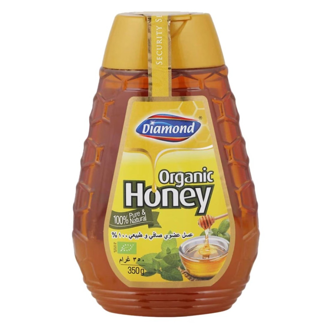Diamond Pure and Natural Organic Honey, 350g