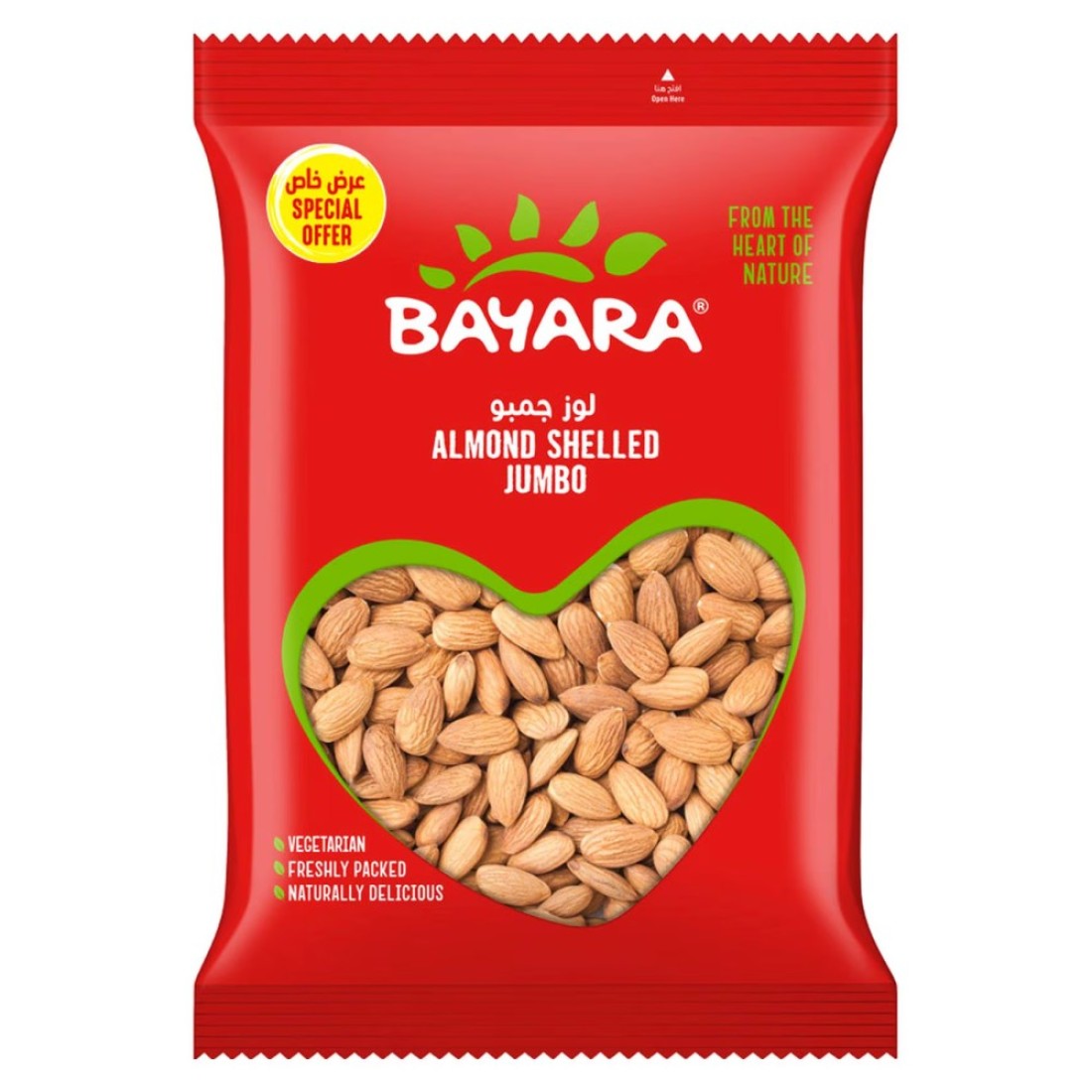 Bayara Shelled Almonds 400g