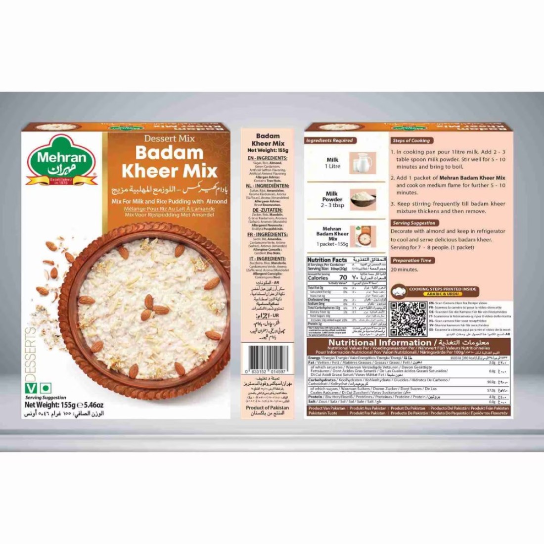 Mehran Badam Kheer Mix 155g