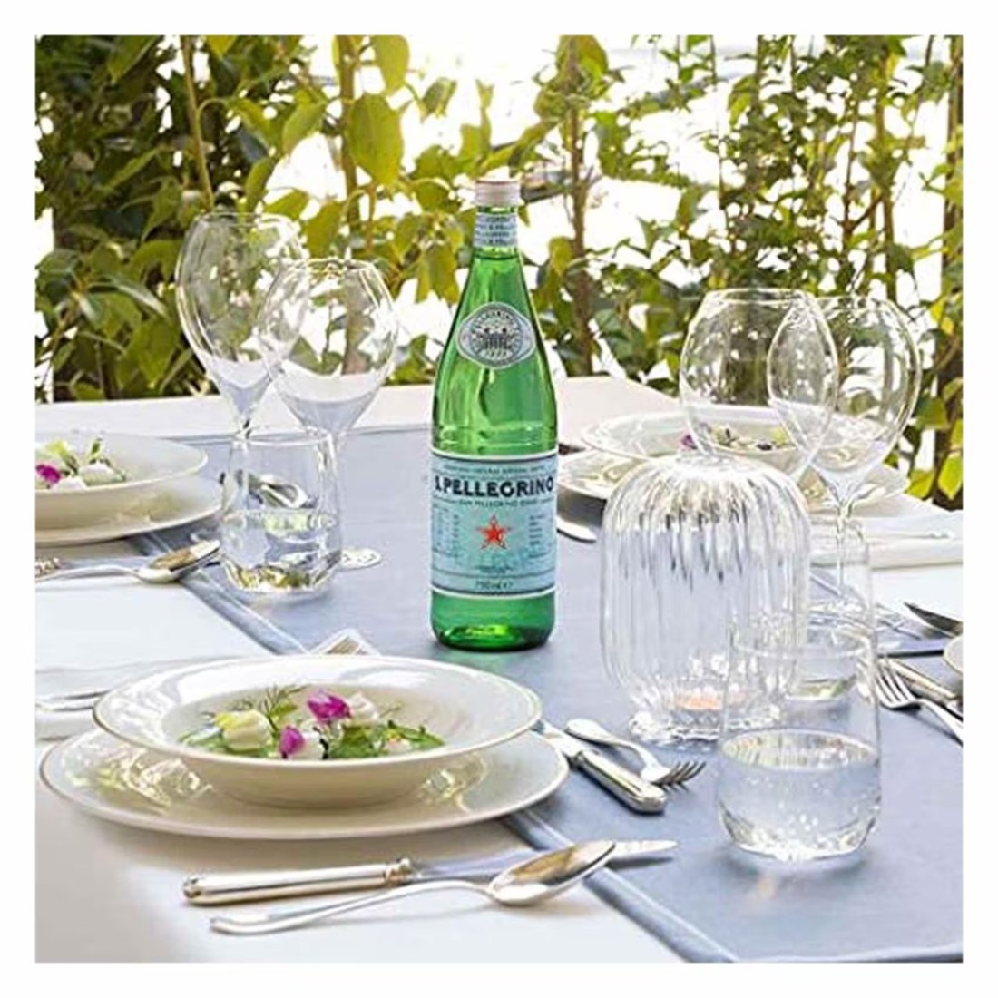 San Pellegrino Sparkling Natural Mineral Water 1L Pack of 6