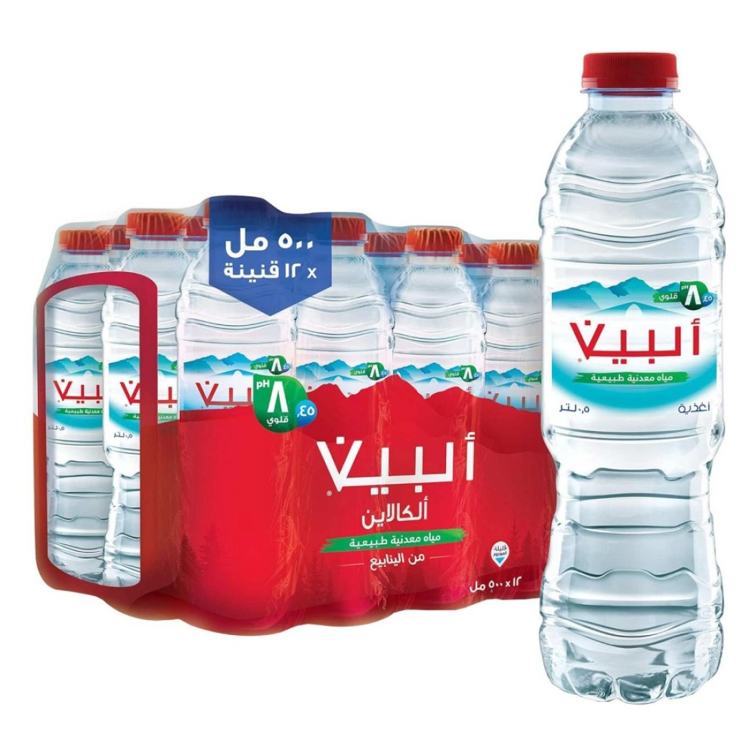 Alpin Alkaline Natural Mineral Water 500ml Pack of 12