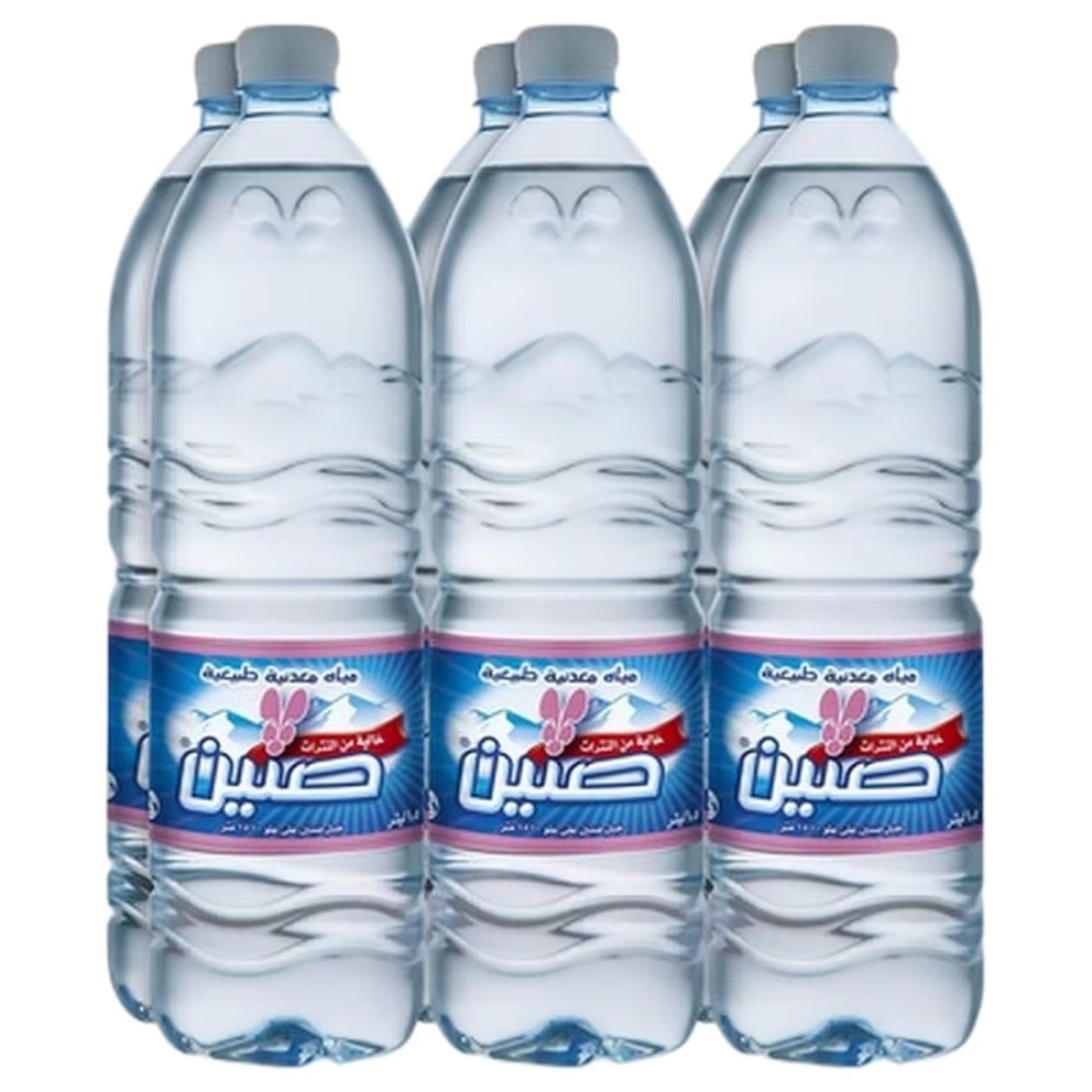 Sannine Natural Mineral Water 1.5L Pack of 6