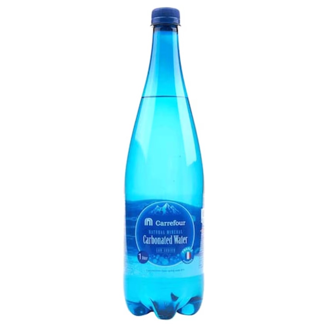 Carrefour Low Sodium Natural Mineral Carbonated Water 1L Pack of 6