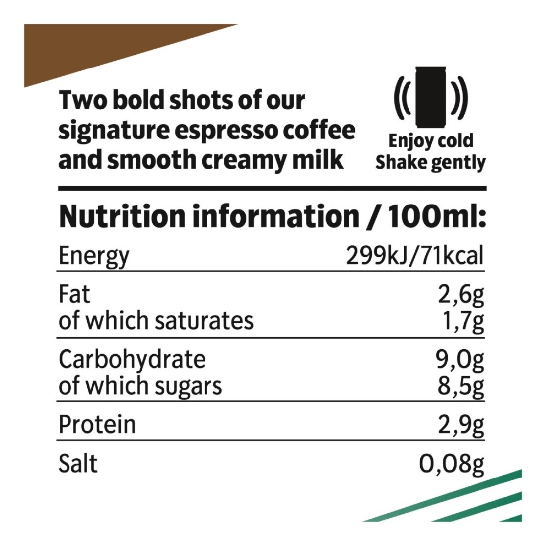 Starbucks Doubleshot Espresso Coffee Drink, 200ml