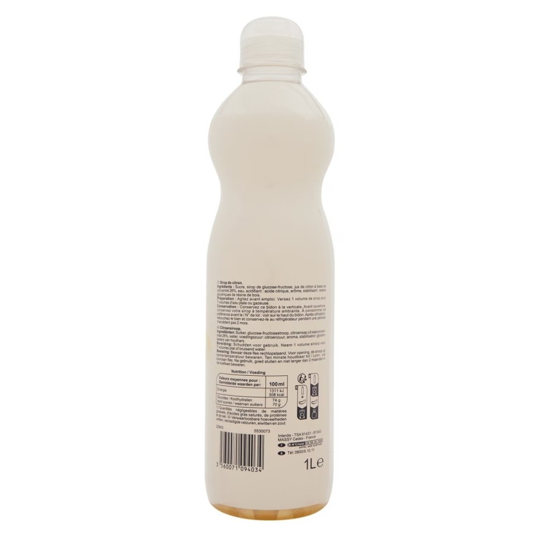Simply Lemon Syrup 1L