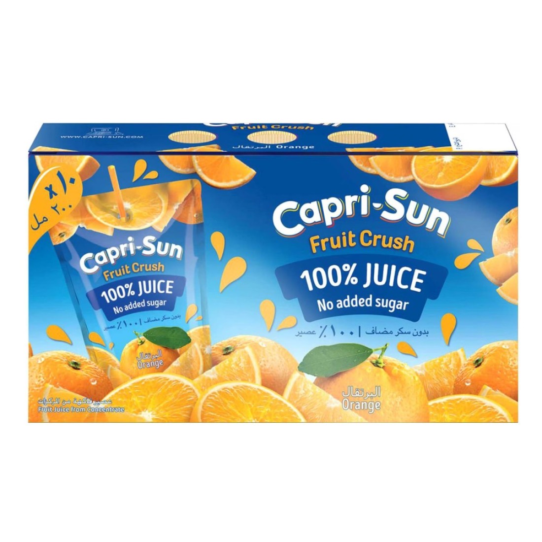 Capri-Sun Orange Juice 200ml Pack of 10