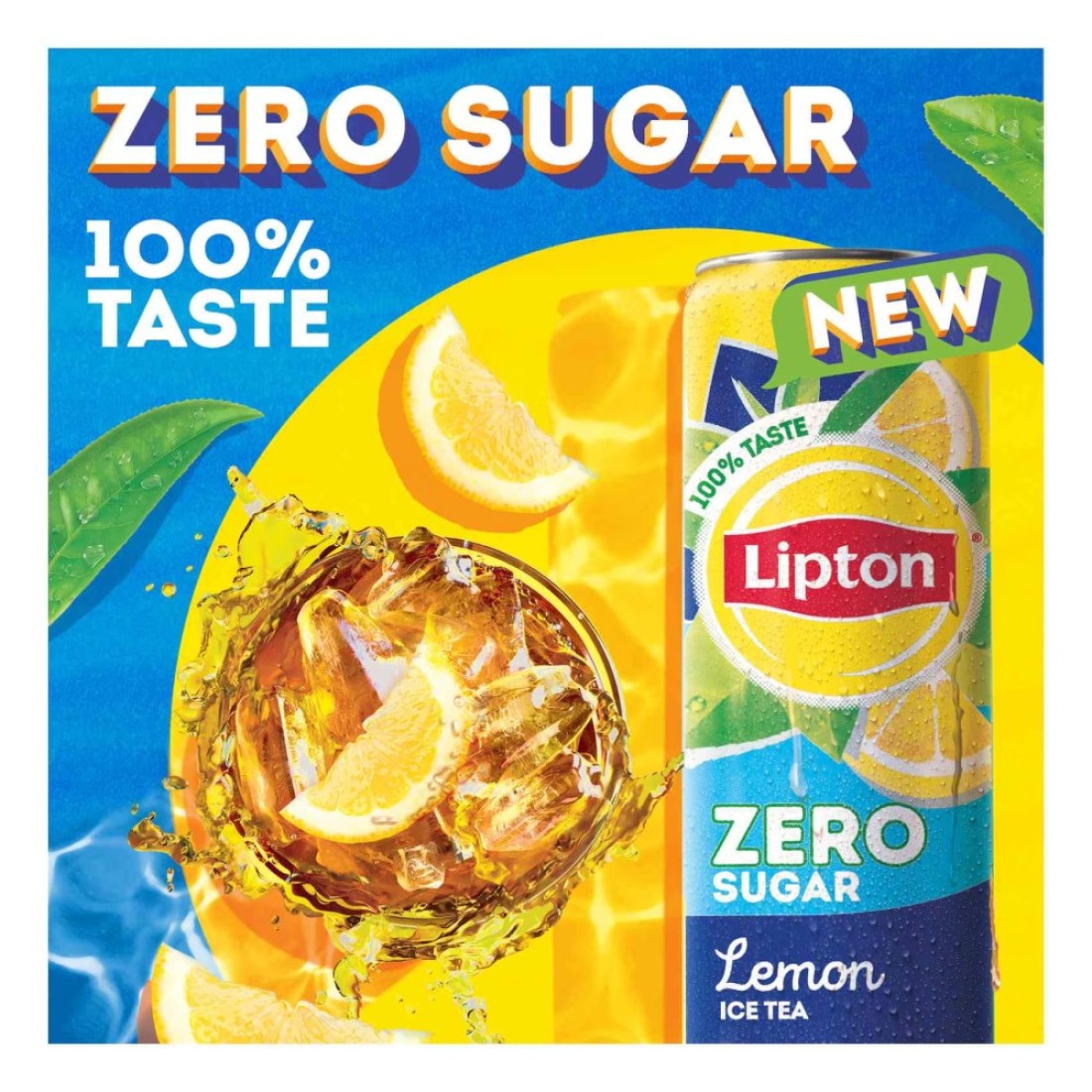 Lipton Zero Sugar Lemon Ice Tea 320ml