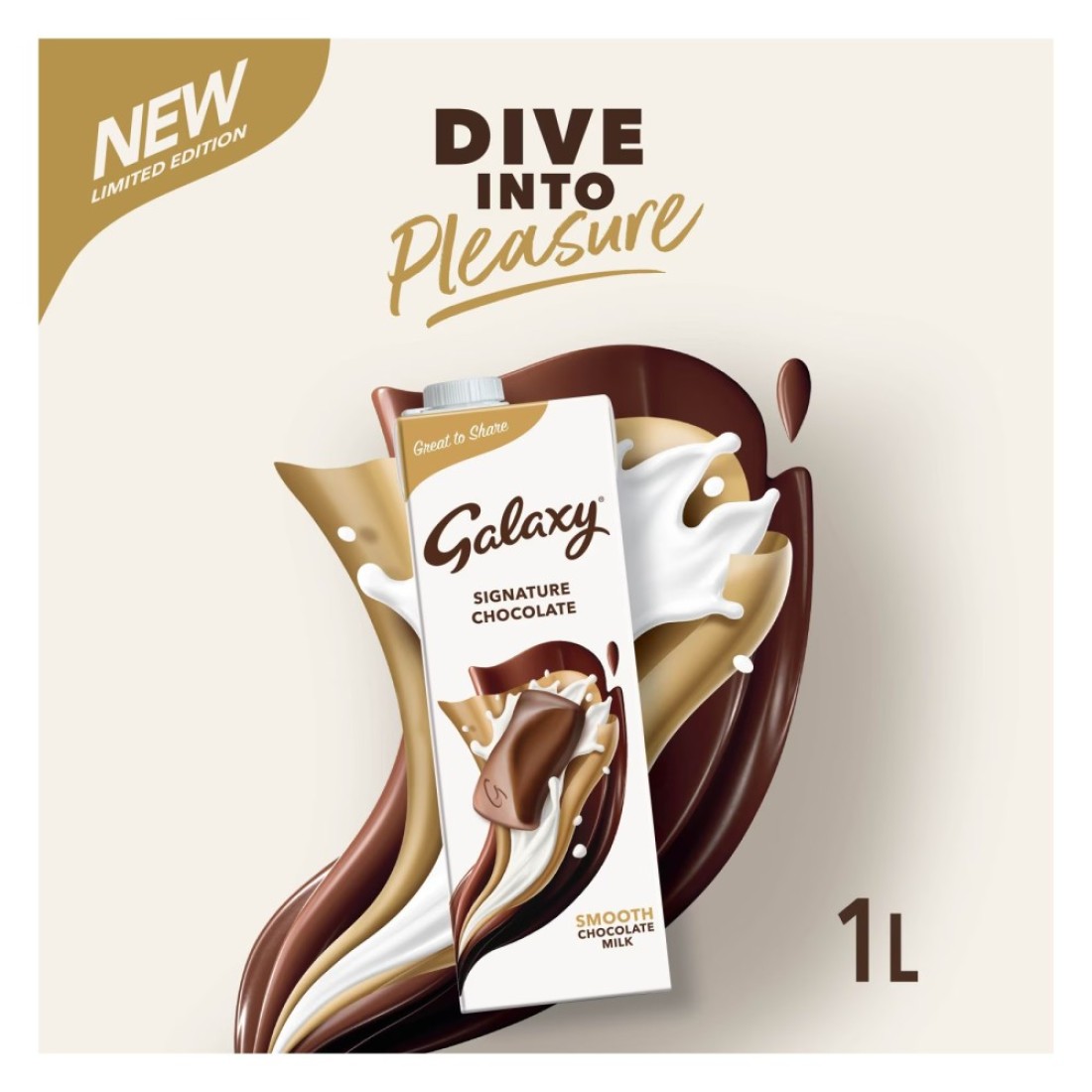 Galaxy Signature Chocolate Milk 1L