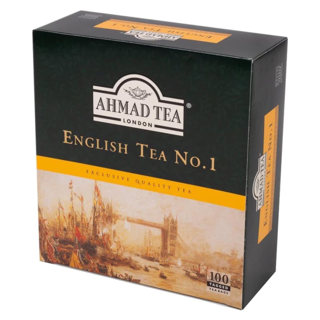 Ahmad Tea English Tea Number 1 Black Tea Bags 100 Tea Bags