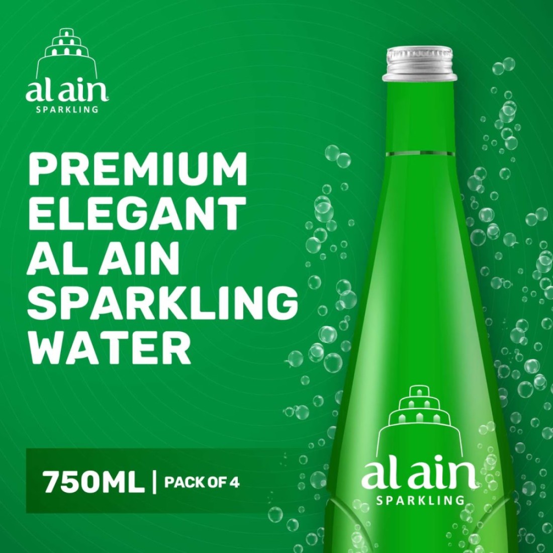 Al Ain Sparkling Water 750ml