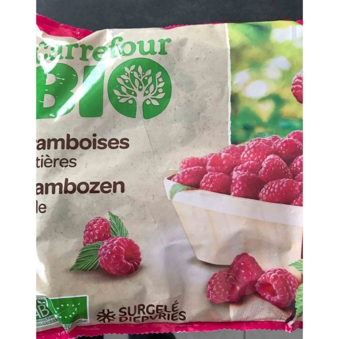 Carrefour Bio Raspberry 400g