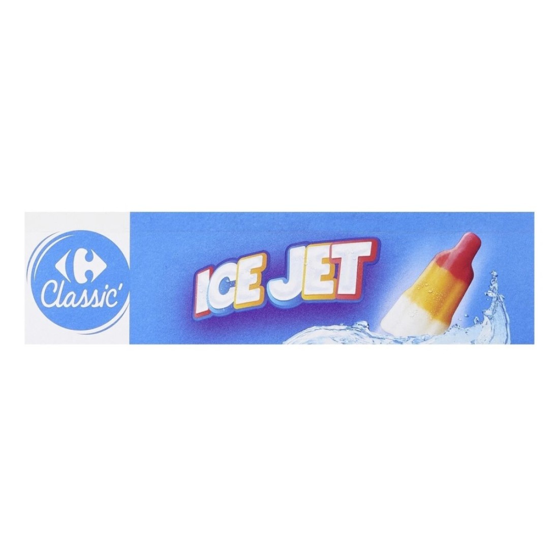 كارفور كلاسيك آيس جيت ماء مثلج 8 قطع 400 غرام