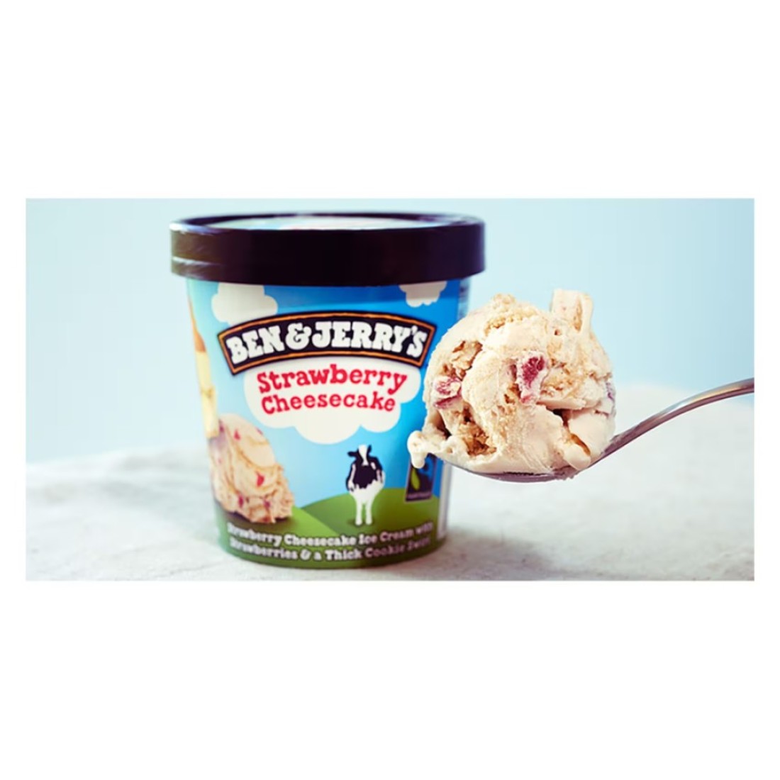 Ben &amp; Jerry&#39;s Ice Strawberry Cheesecake 473ml