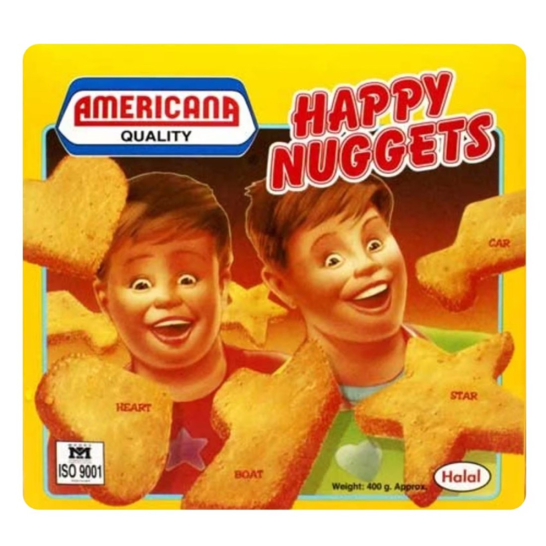 Americana Heroz Chicken Nuggets Funky Shapes 400g Pack of 2